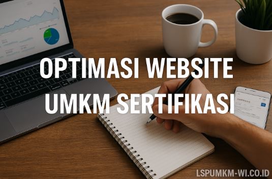 optimasi website UMKM sertifikasi